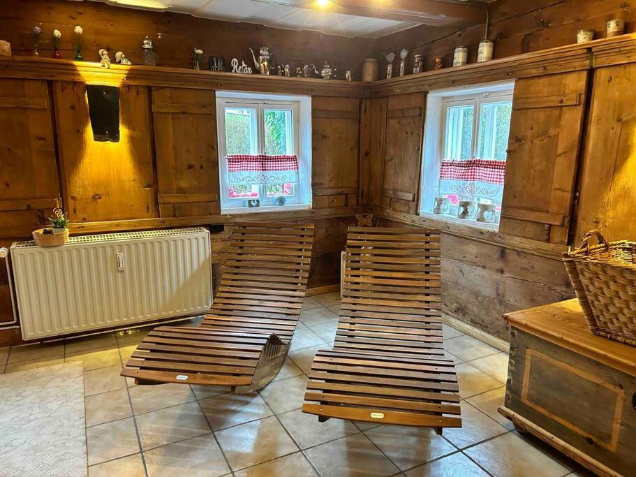 Maisonette-Fewo Fritz Mit Infrarotsauna Grosschönau Exterior foto
